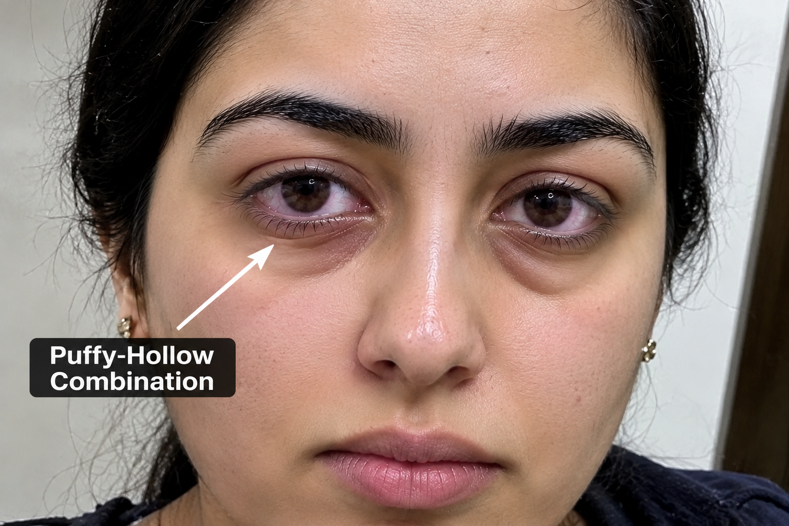 Under Eye Puffy-Hollow Combination