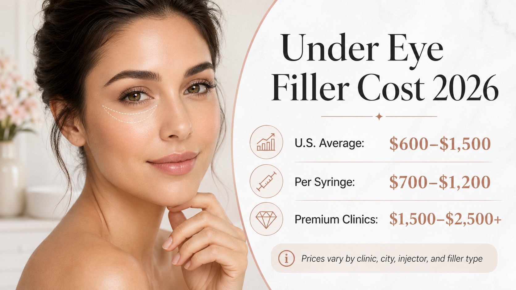 Under Eye Filler Cost In 2026