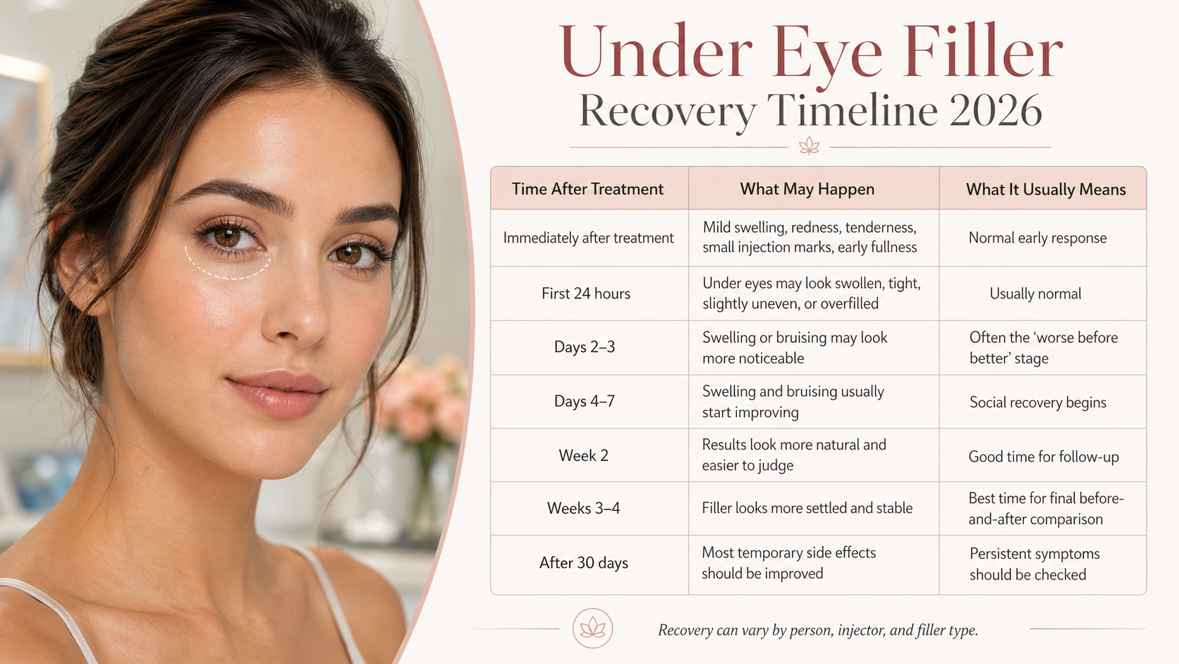 Under Eye Filler Recovery Time