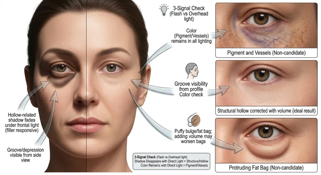 dermal filler for dark circles 