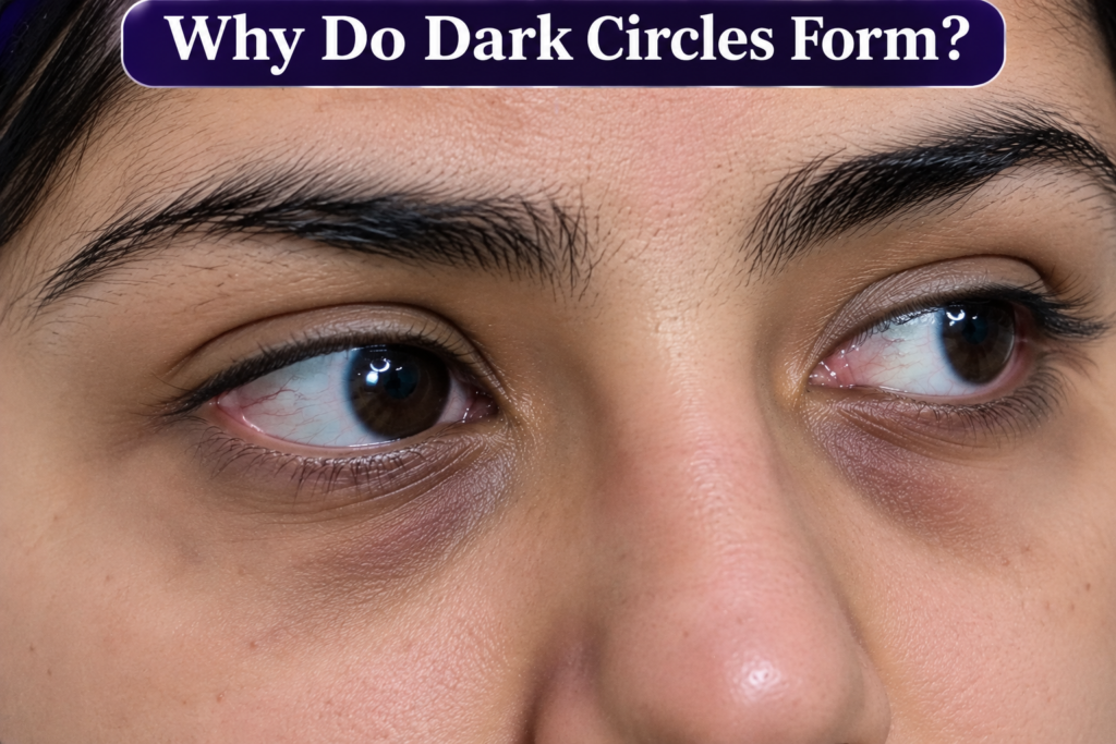 Why Do Dark Circles Form?