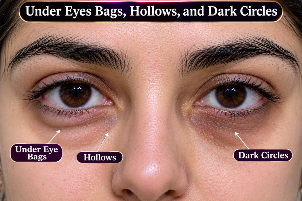 Bags, Hollows, and Dark Circles