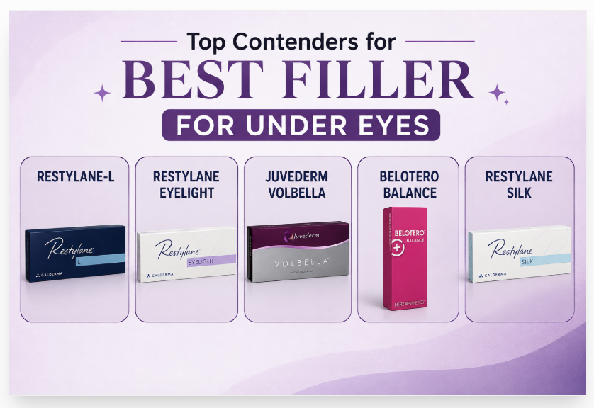 Top Contenders for Best Filler for Under Eyes