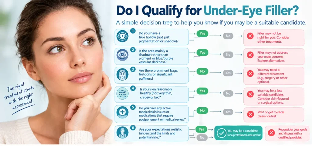 Under-Eye Filler Contraindication Guide