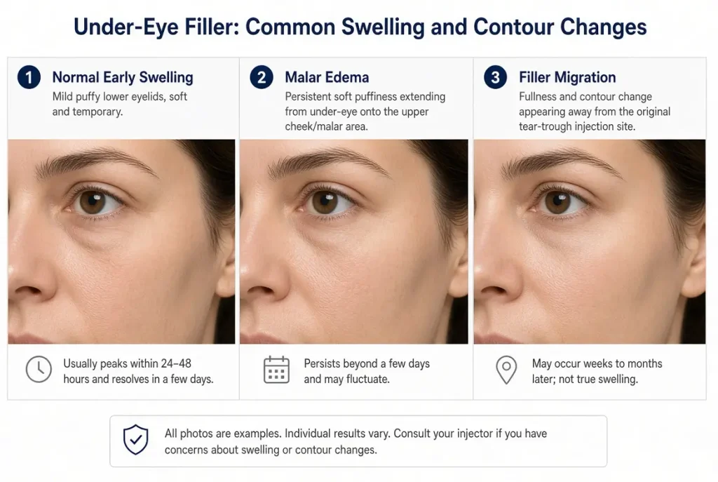 Most Common Under Eye Filler Side Effects
