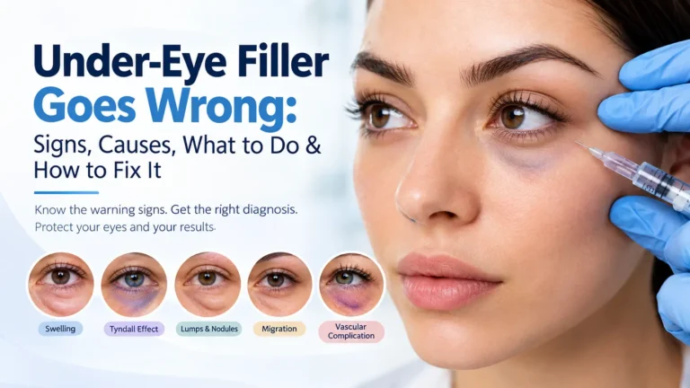 Under-Eyes Filler Goes Wrong