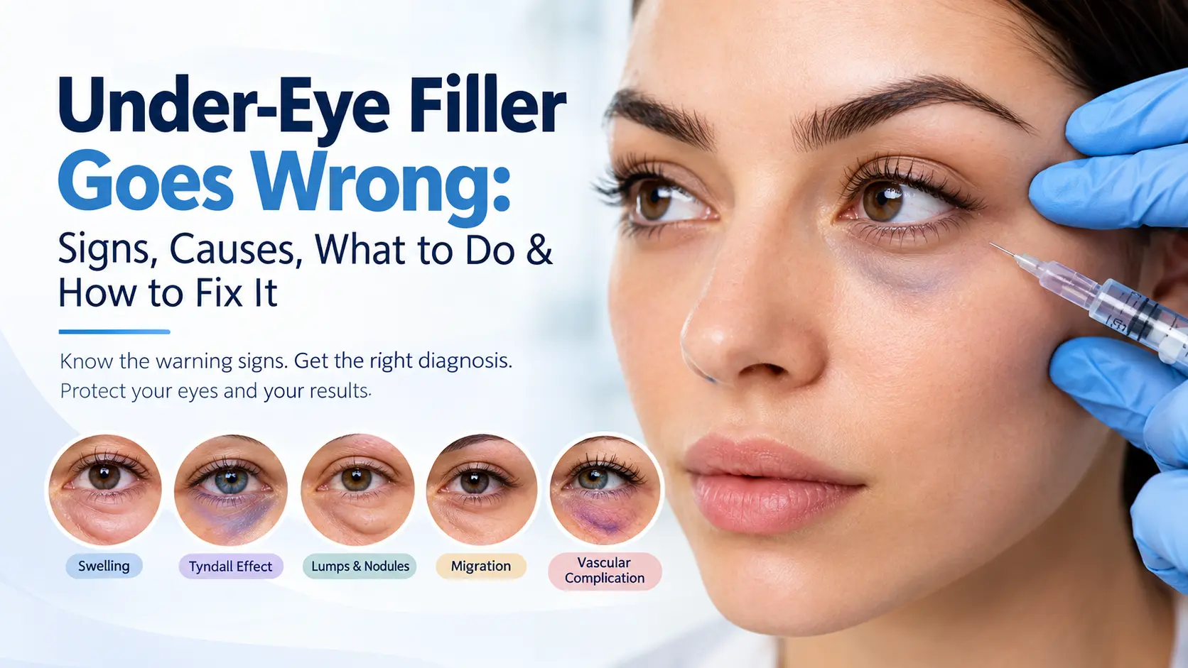 Under-Eyes Filler Goes Wrong